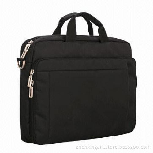 Polyester laptop bags, simple and soft padded